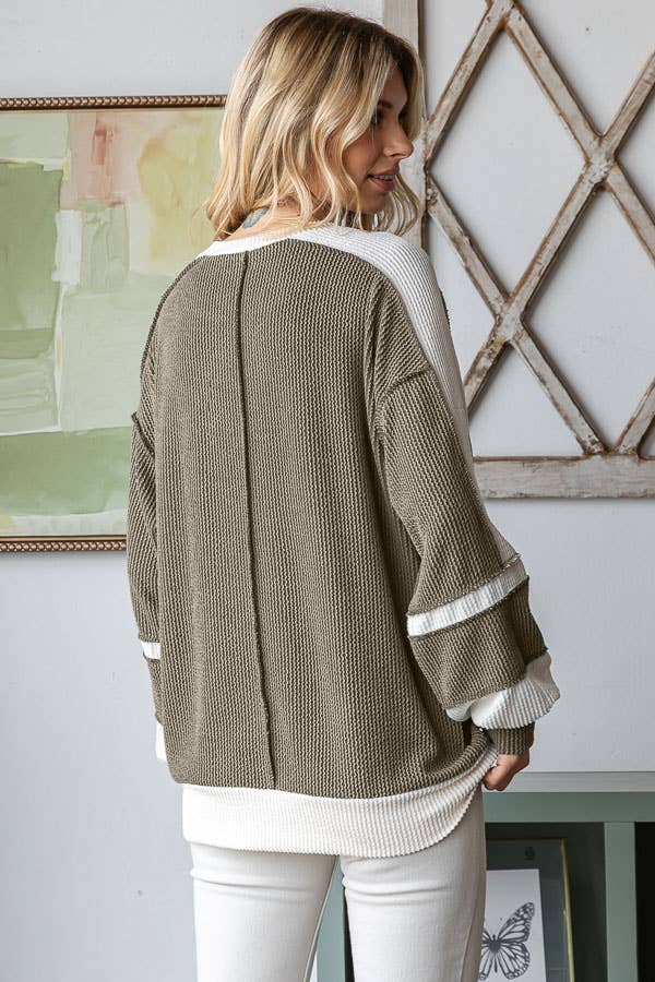 Color Block Knit