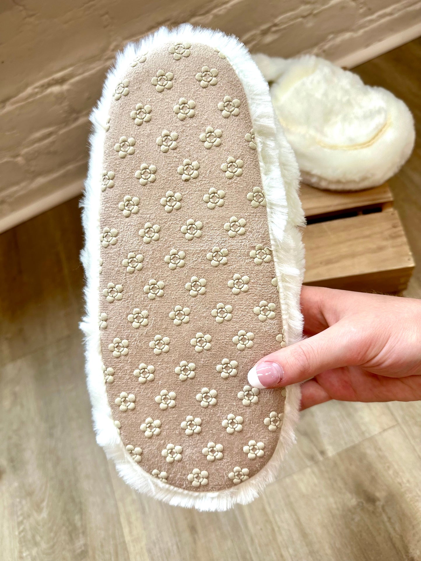 Microwaveable Cozy Lavender Slippers