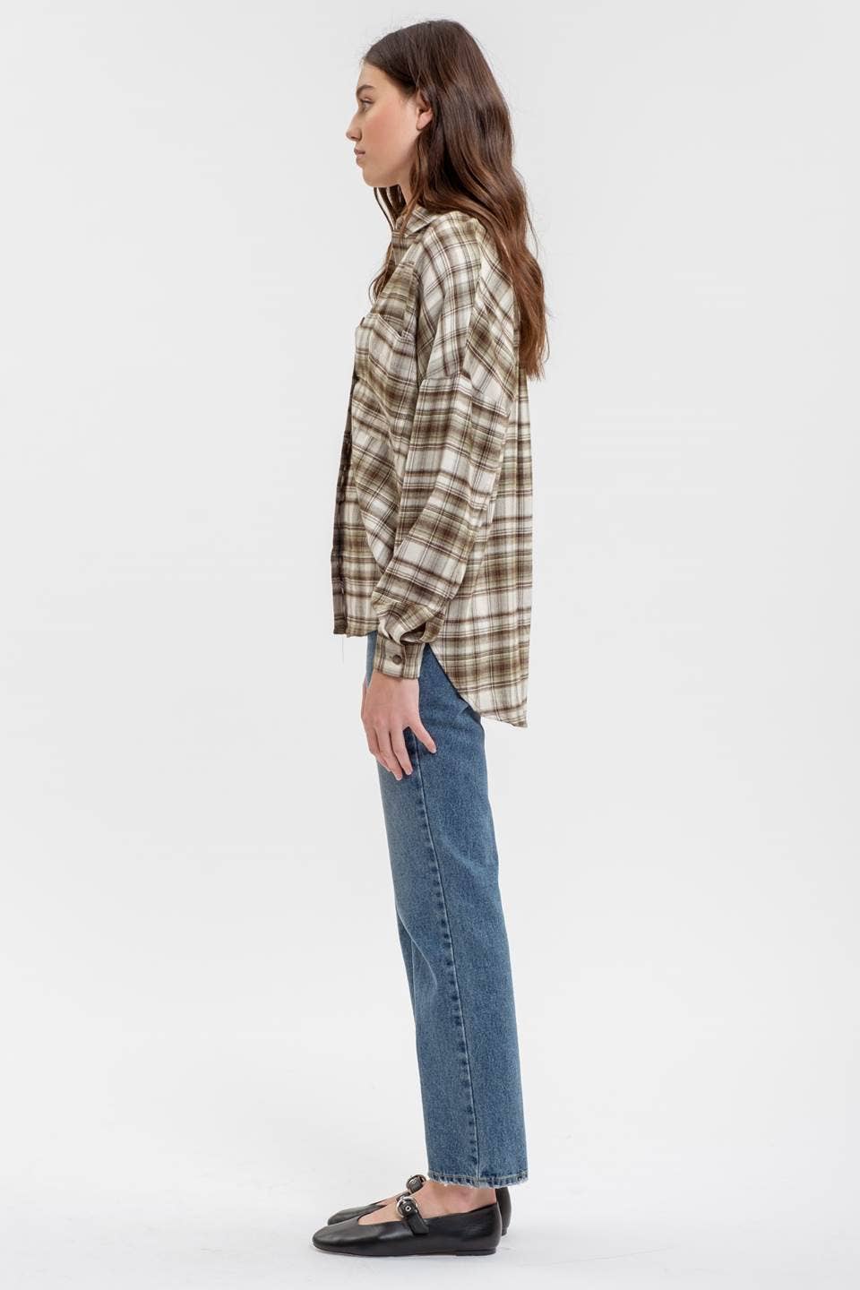 Plaid Collared