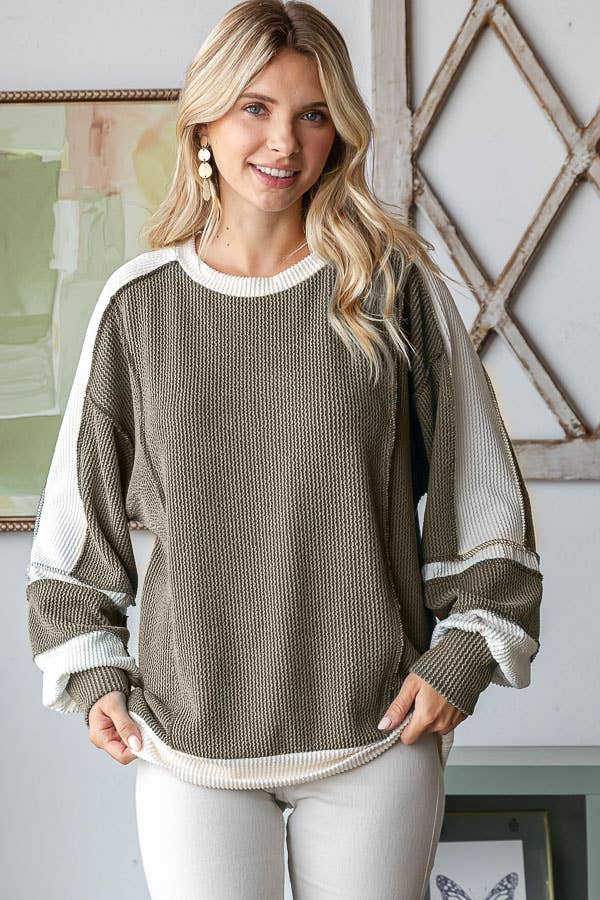 Color Block Knit