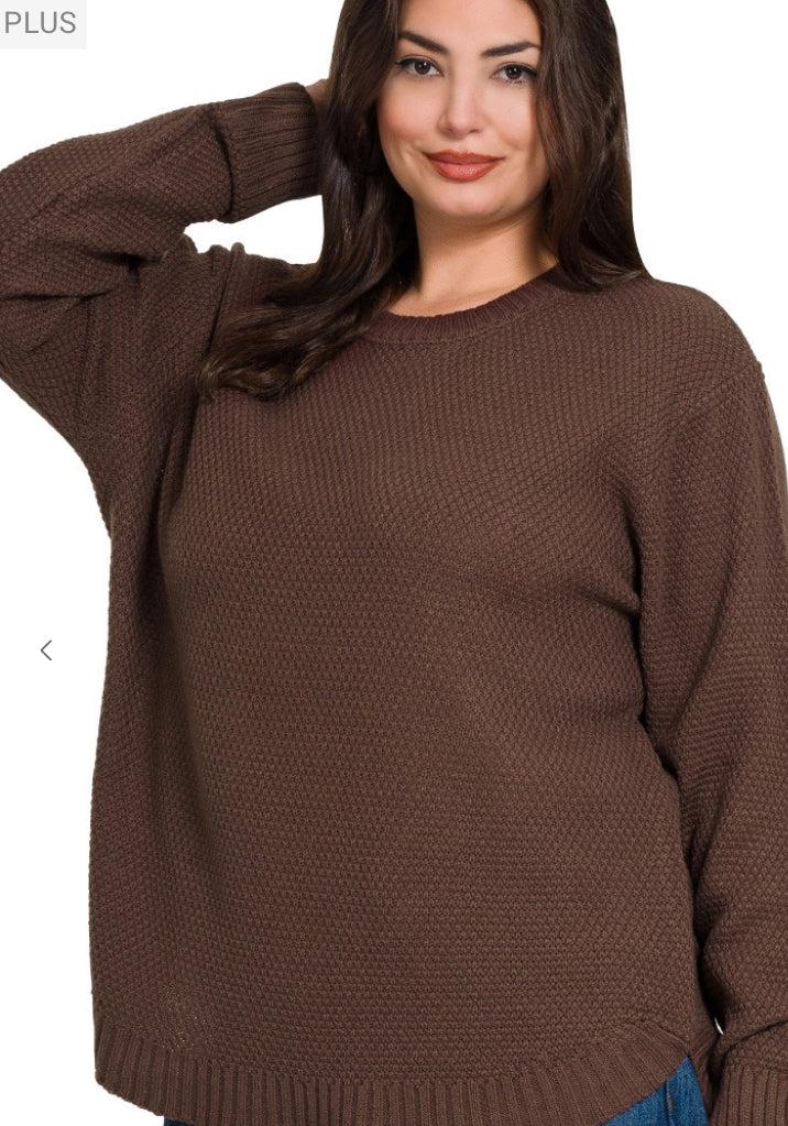 Basic Solid Sweater