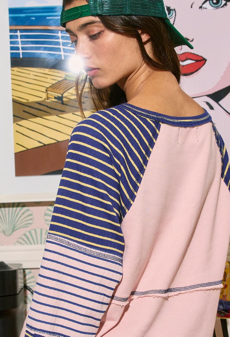 Raglan Striped