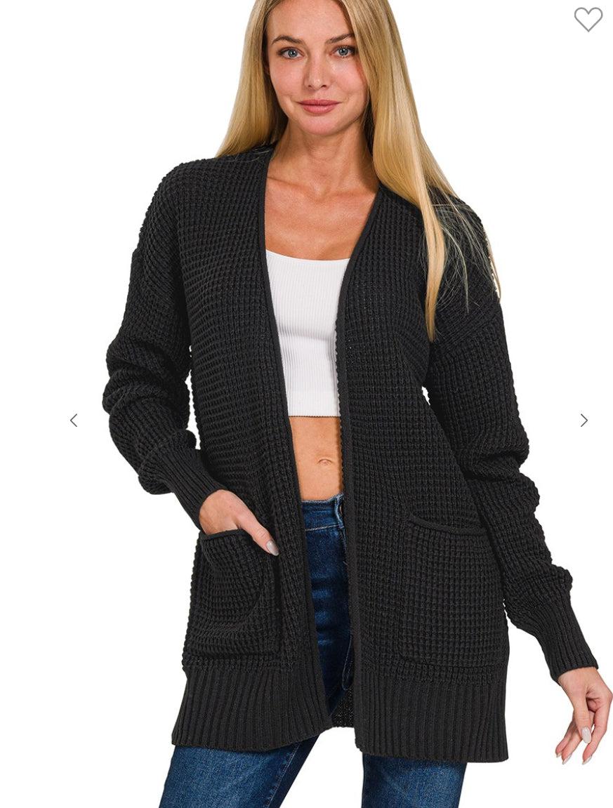 Open Cardigan Sweater