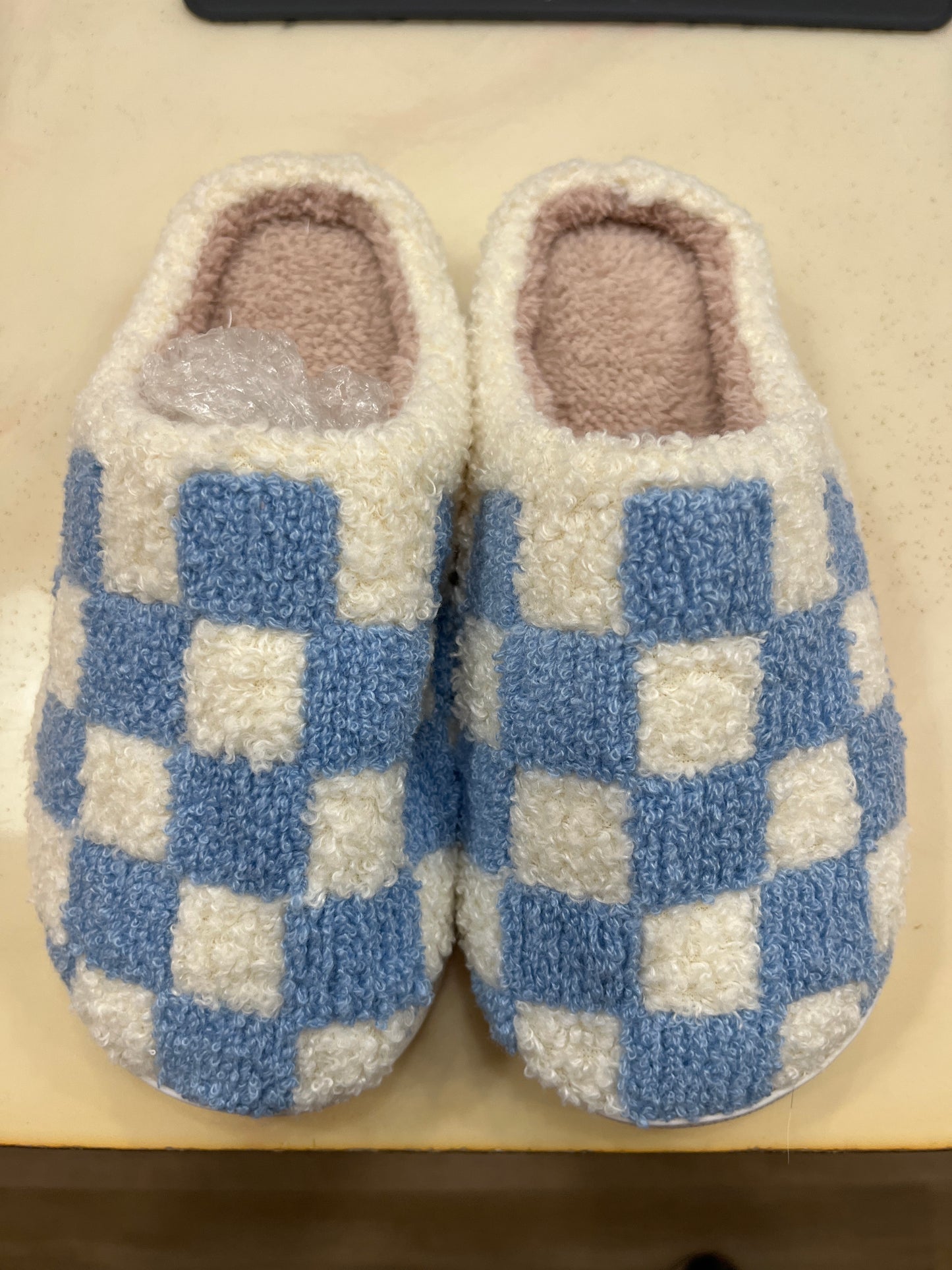 Checkered Slippers