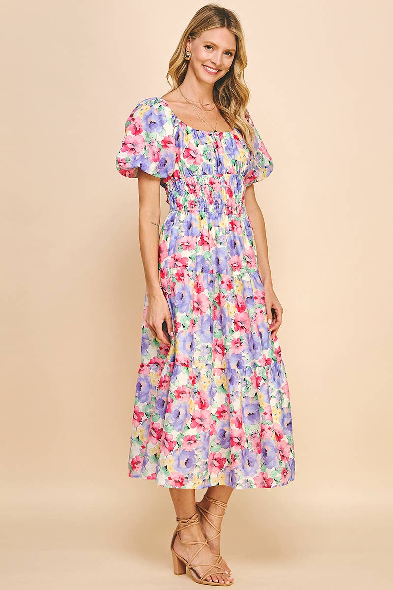 Multi Floral Maxi