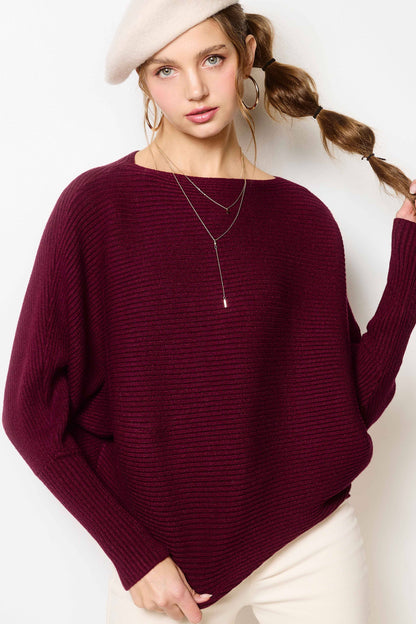 Bubble Sleeve Sweater