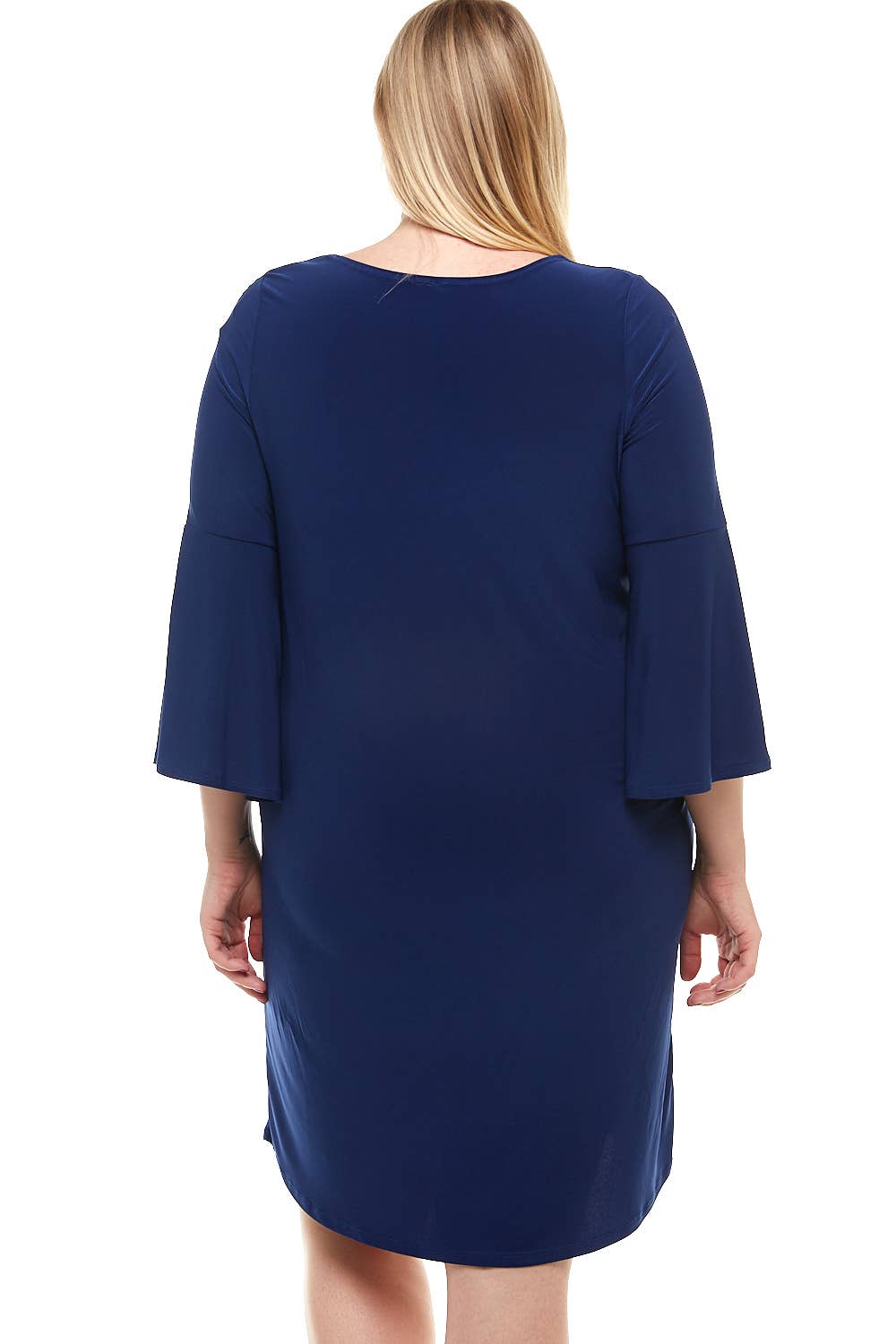 Curvy Bell Sleeve Dress