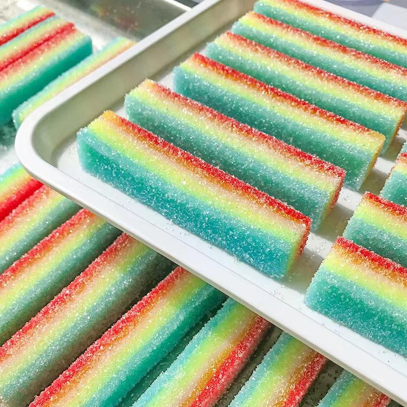 Rainbow Candy Squishy )shipping 4/25