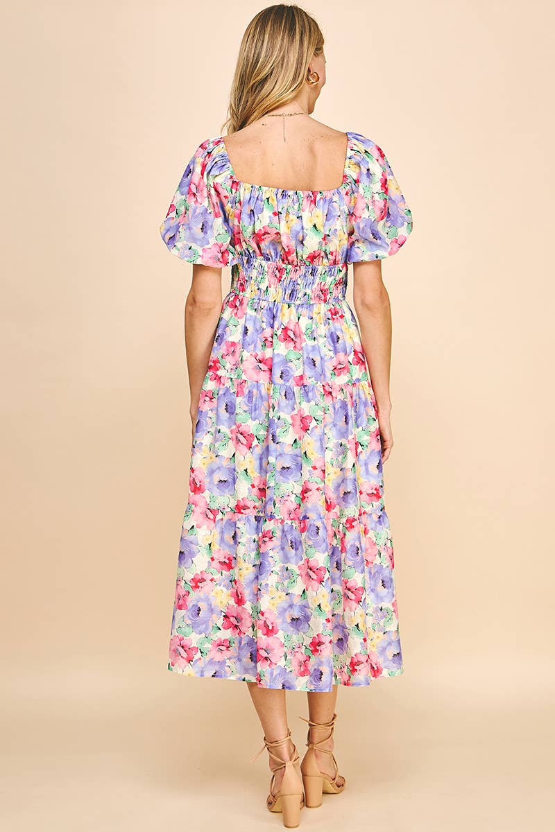 Multi Floral Maxi