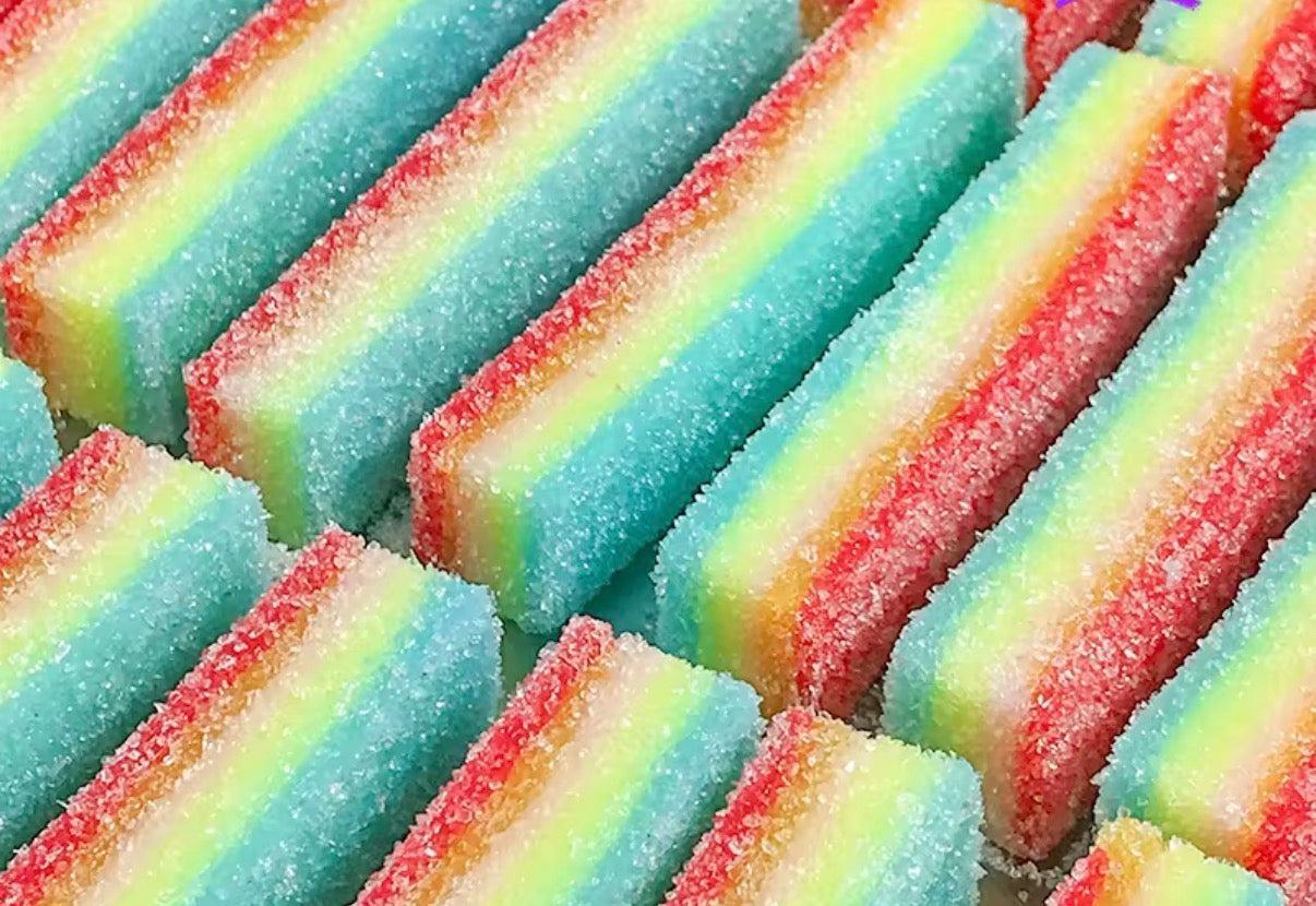 Rainbow Candy Squishy )shipping 4/25