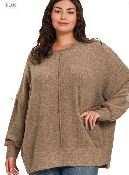 Brush Melange Sweater