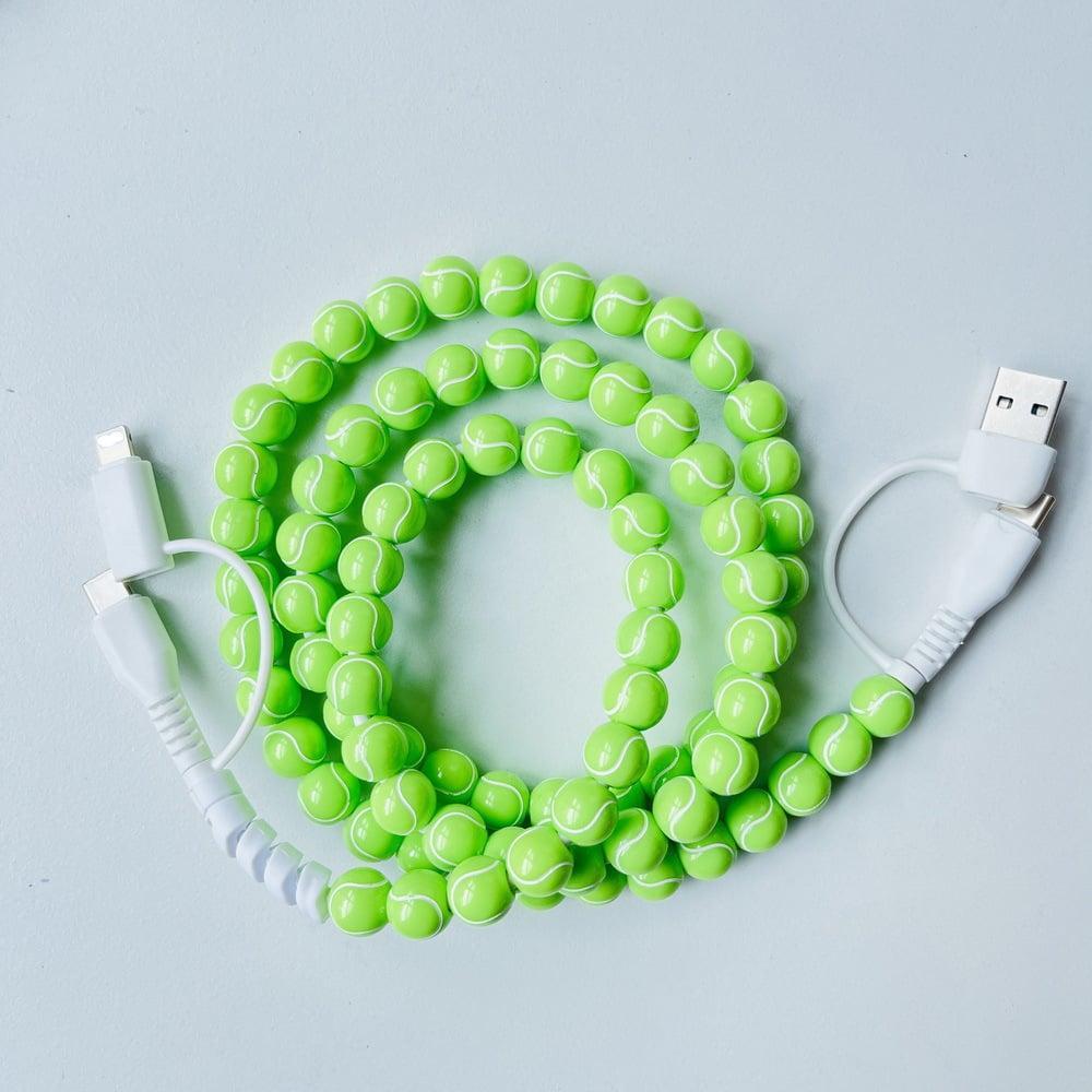 Sports Beaded Fast Charging Cable (shipping estimate 4/29)