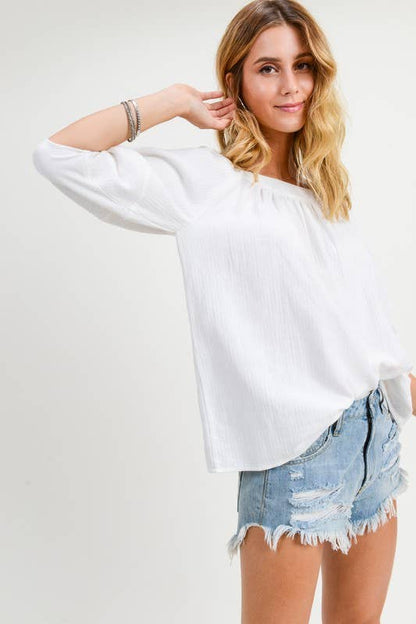 Convertible Off the Shoulder Top