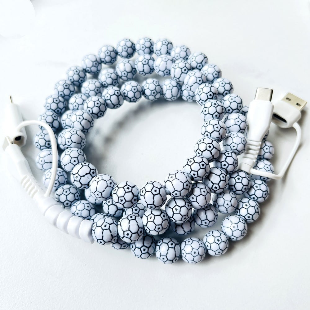 Sports Beaded Fast Charging Cable (shipping estimate 4/29)