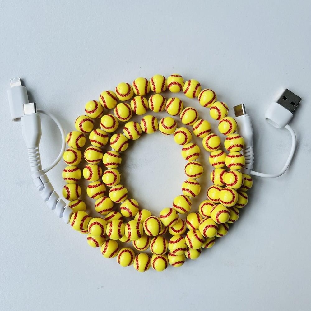 Sports Beaded Fast Charging Cable (shipping estimate 4/29)