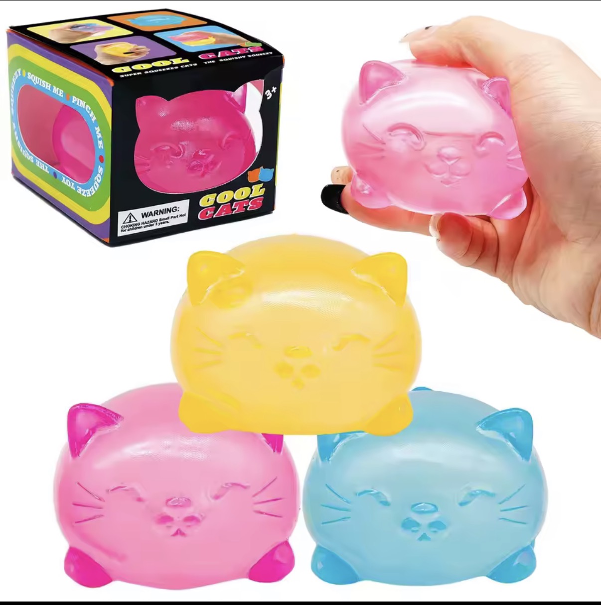 Cat Squishy (shipping estimate 4/26)