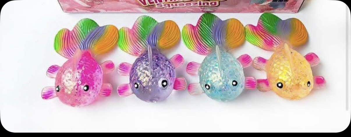 Rainbow Fish Squishy (shipping estimate 4/27)