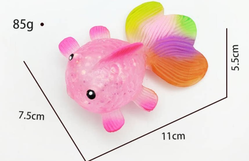 Rainbow Fish Squishy (shipping estimate 4/27)