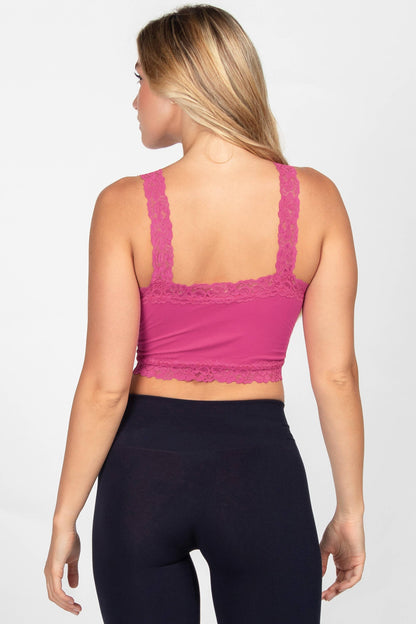 Seamless Laced Cami Bralette