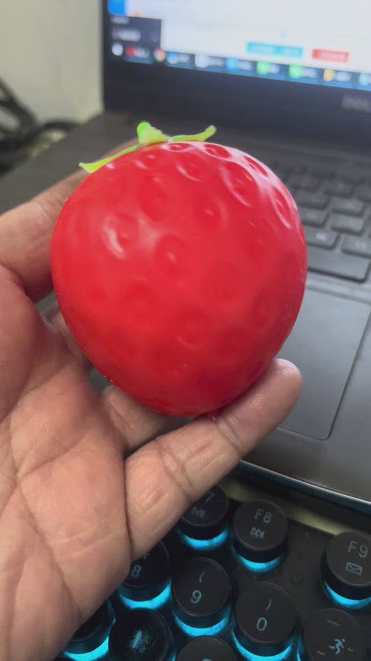 Strawberry Squishy (shipping estimate 4/29)
