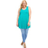 Sleeveless tunic Plus